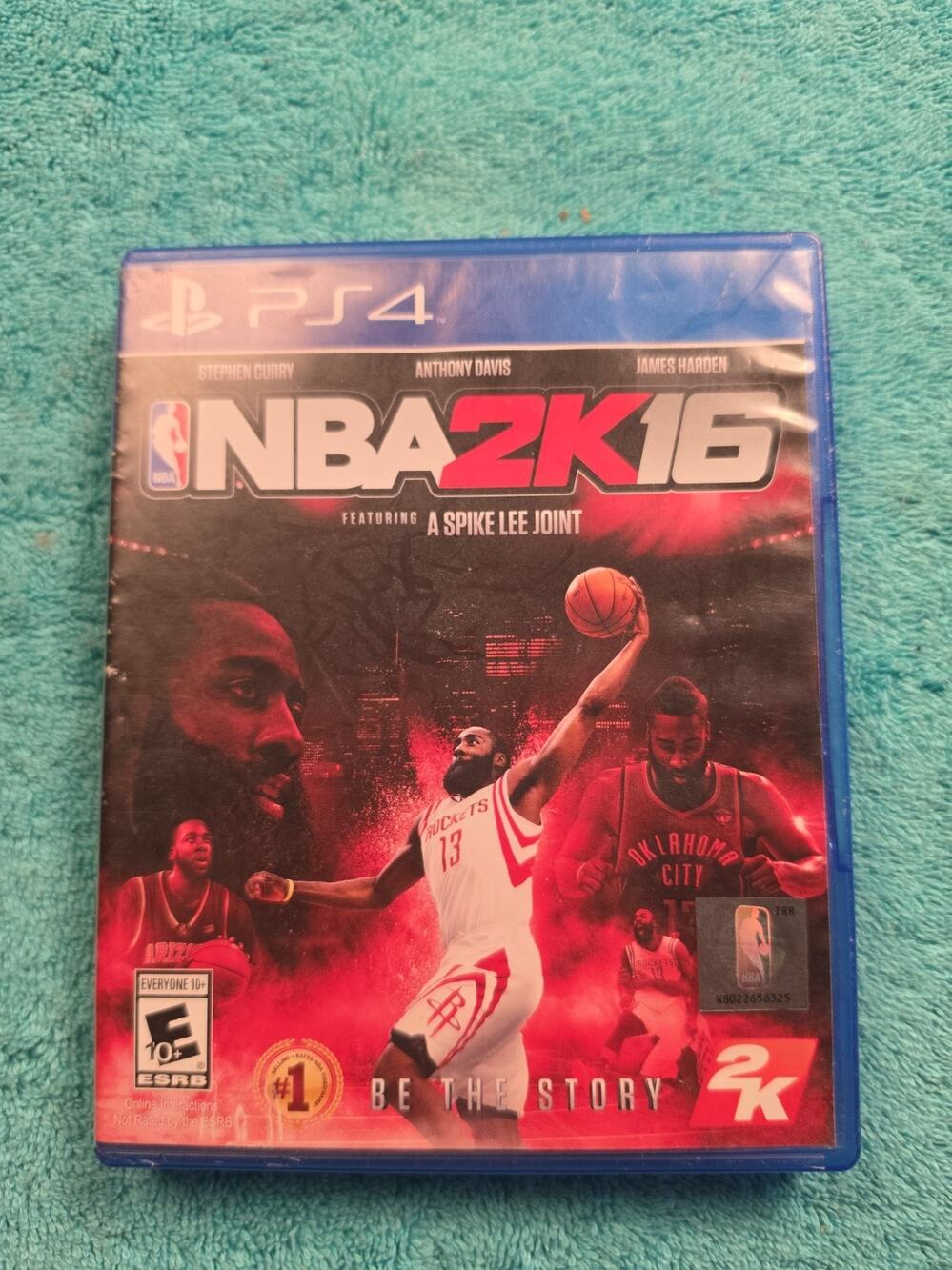 PS4 NBA 2K16 Stephon Curry Cover A Spike Lee Joint Video Game Playstation 4